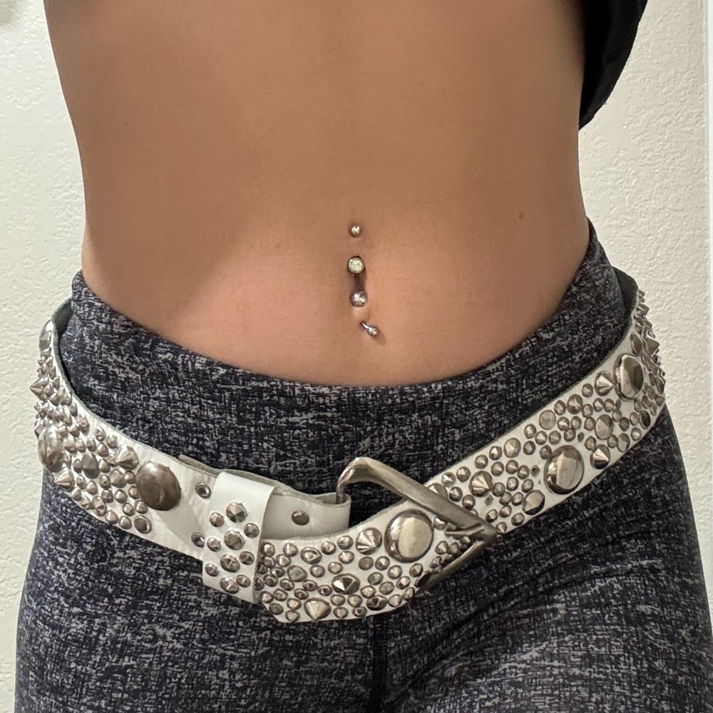 Vintage all over Studded Belt